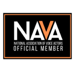 National Association of Voice Actors Official Member Badge